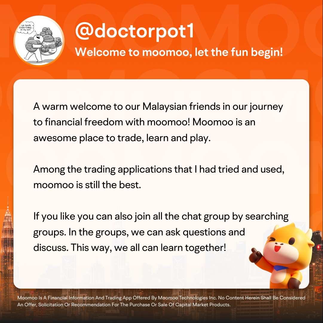 来自 mooers 的温馨提示:再次拥抱马来西亚朋友!