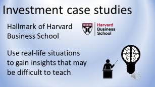 Learning from investment case studies