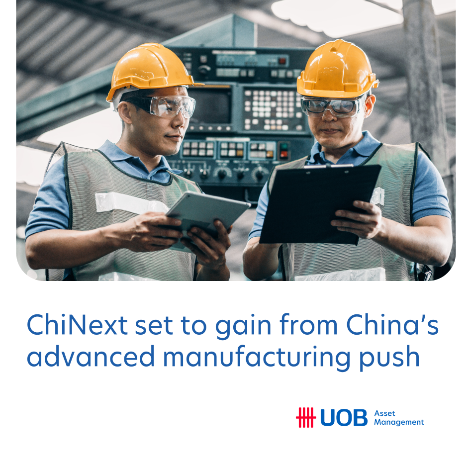 Chinext将从中国先进制造业的推动中获益