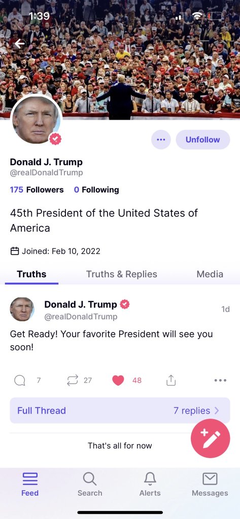 トランプ関連:「準備ができて!お前たちの大統領がすぐに現れるぞ!」