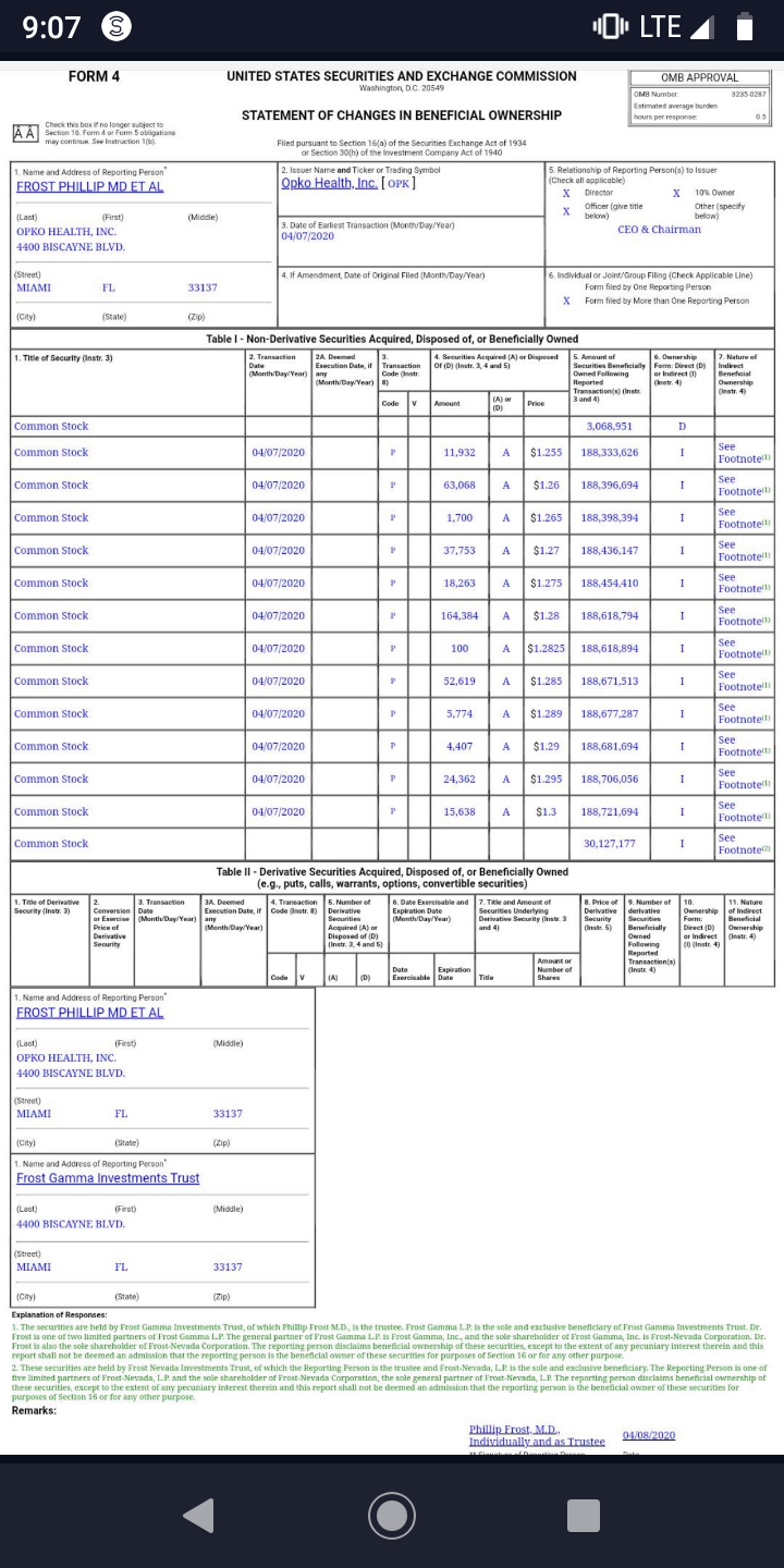 $Opko健康 (OPK.US)$ check out this insider you don't buy that many shares for no reason 💵💵💵💵