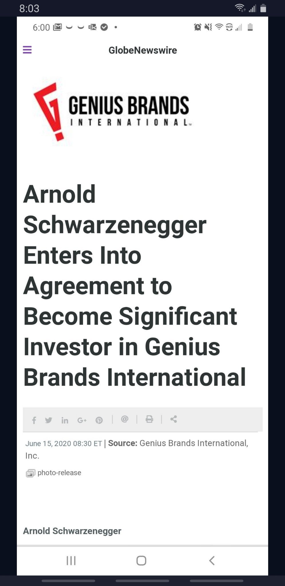 $Genius Brands International (GNUS.US)$