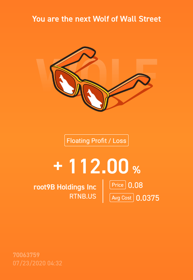 $root9B Holdings, Inc. (RTNB.US)$ 🥰🥰🥰🥰🥰🥰