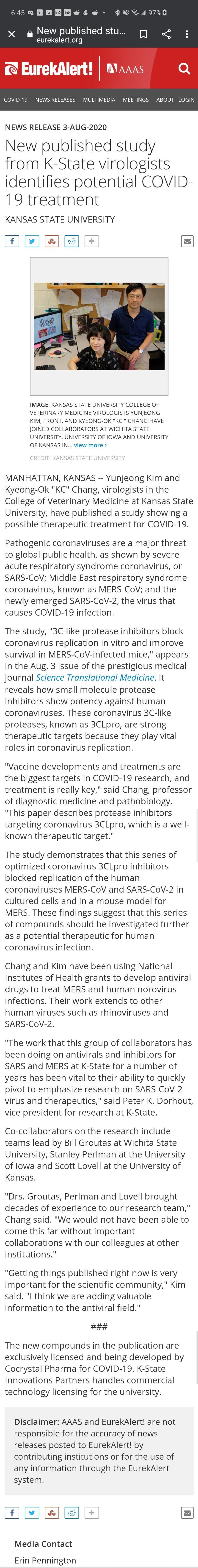 $Cocrystal Pharma (COCP.US)$