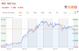 [WeeklyTop5Stocks] 5つの株式が最高値を記録しました。 8月24日から28日まで。