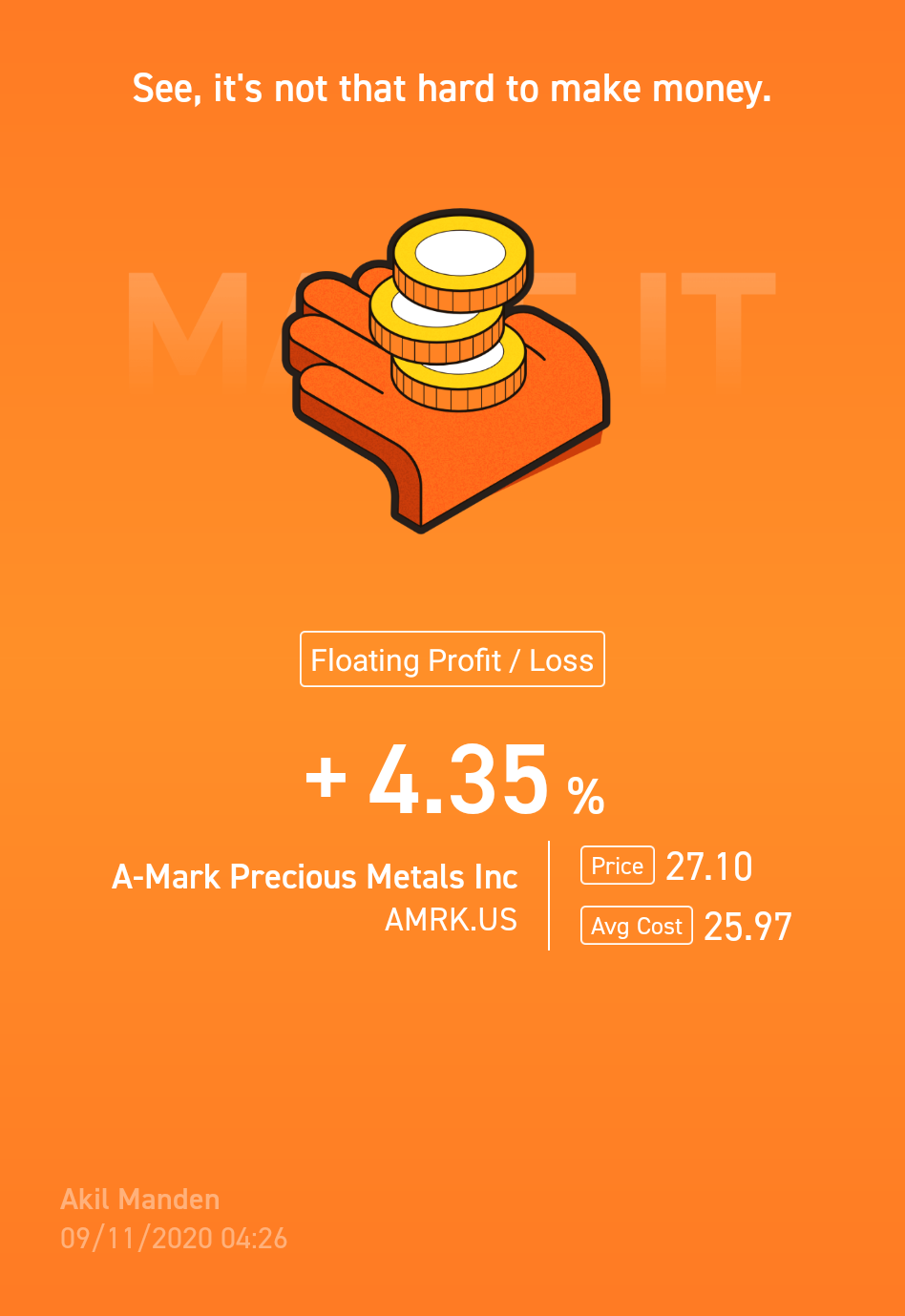 A-Mark Precious Metals (AMRK.US)$ - moomoo Community
