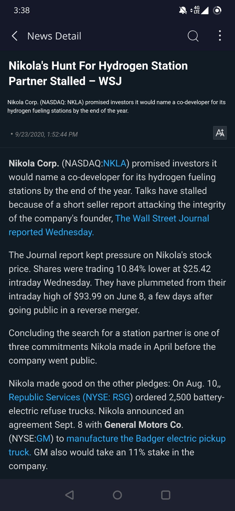 $Nikola (NKLA.US)$