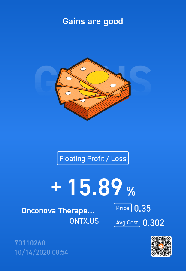 $Onconova Therapeutics (ONTX.US)$