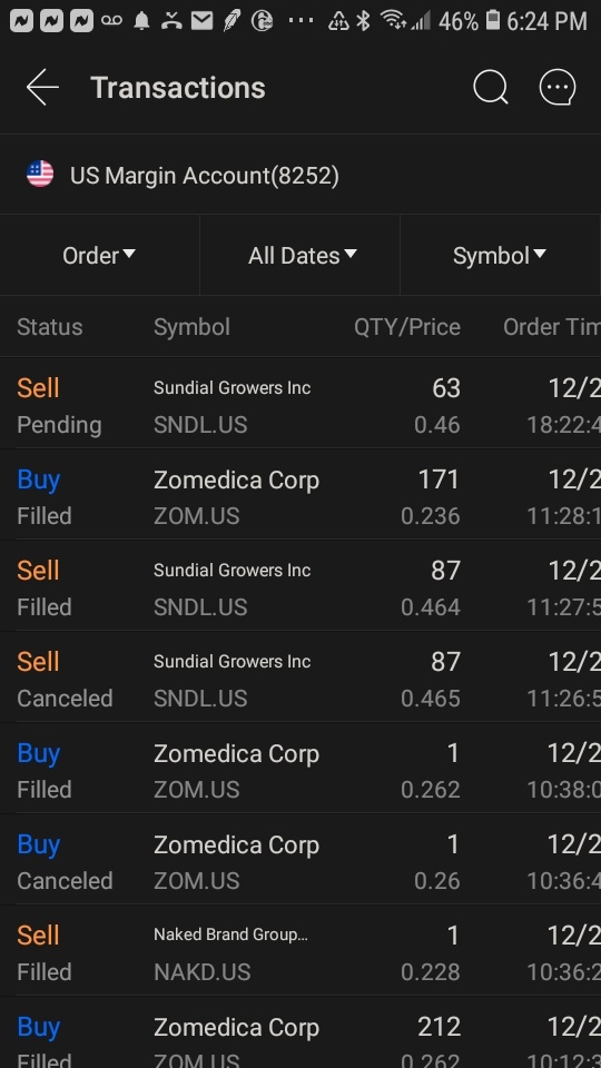 $NIO Inc (NIO.US)$ why when I try to buy or sell keeps me pending and it holds me for a new trade