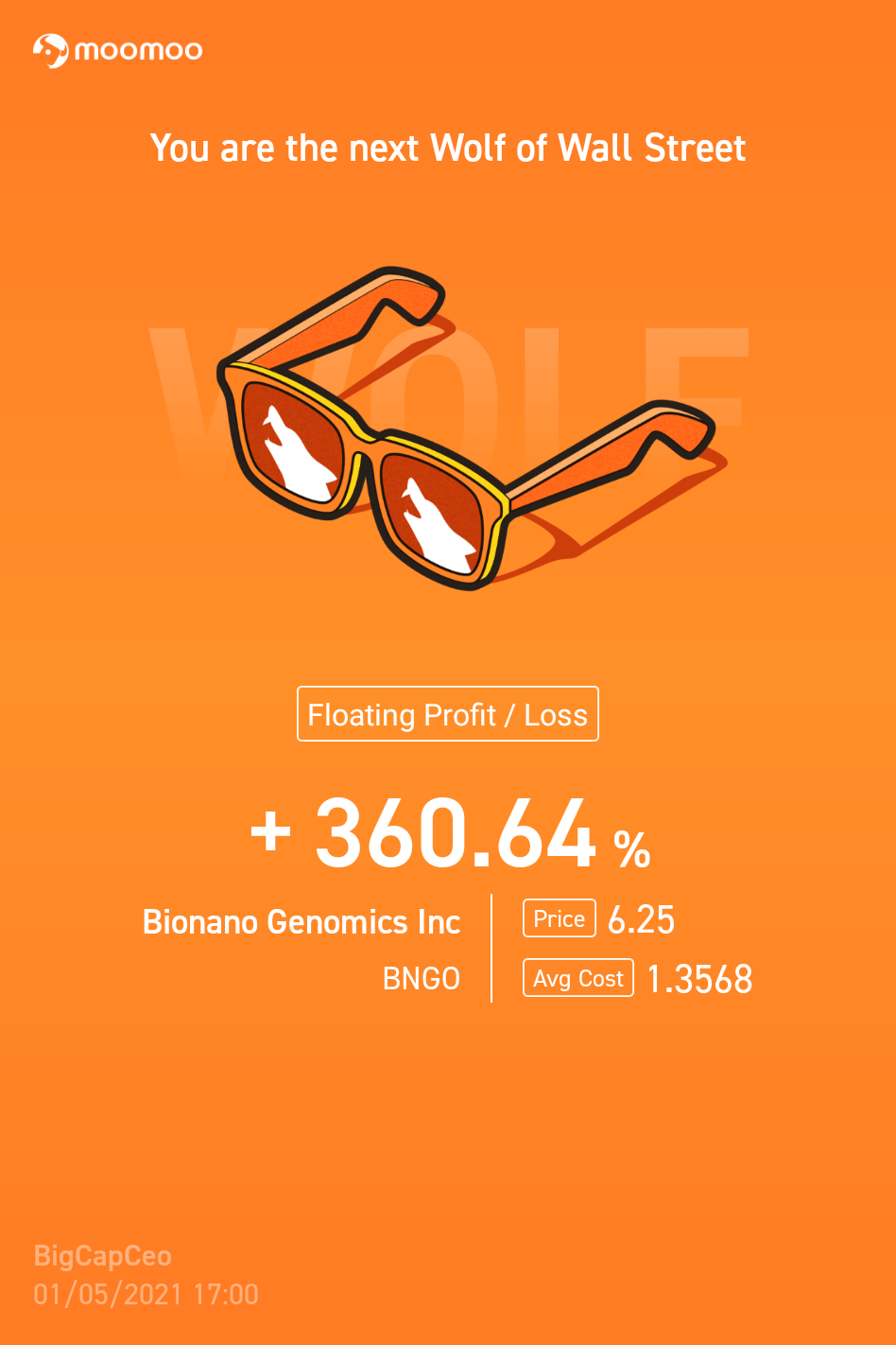 $Bionano Genomics (BNGO.US)$