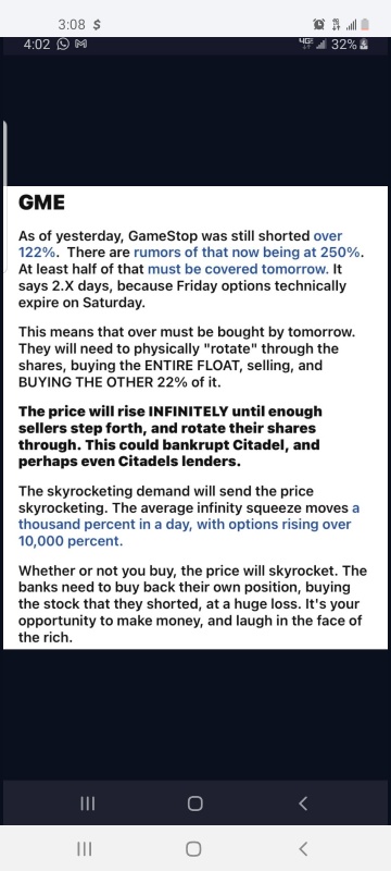 HOLD GUYS MORE FUN FACTS FOR GME SHARE HOLDERS