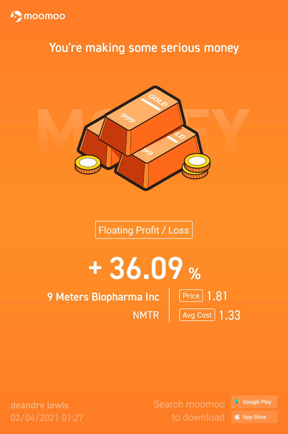 $9 Meters Biopharma (NMTR.US)$