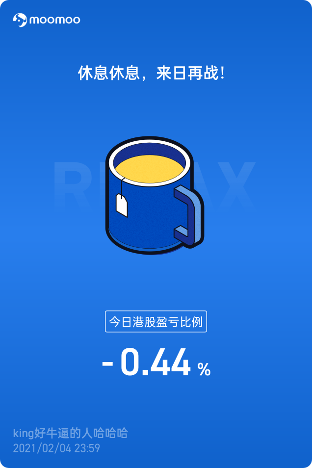 2021/02/04 Hong Kong stock market review