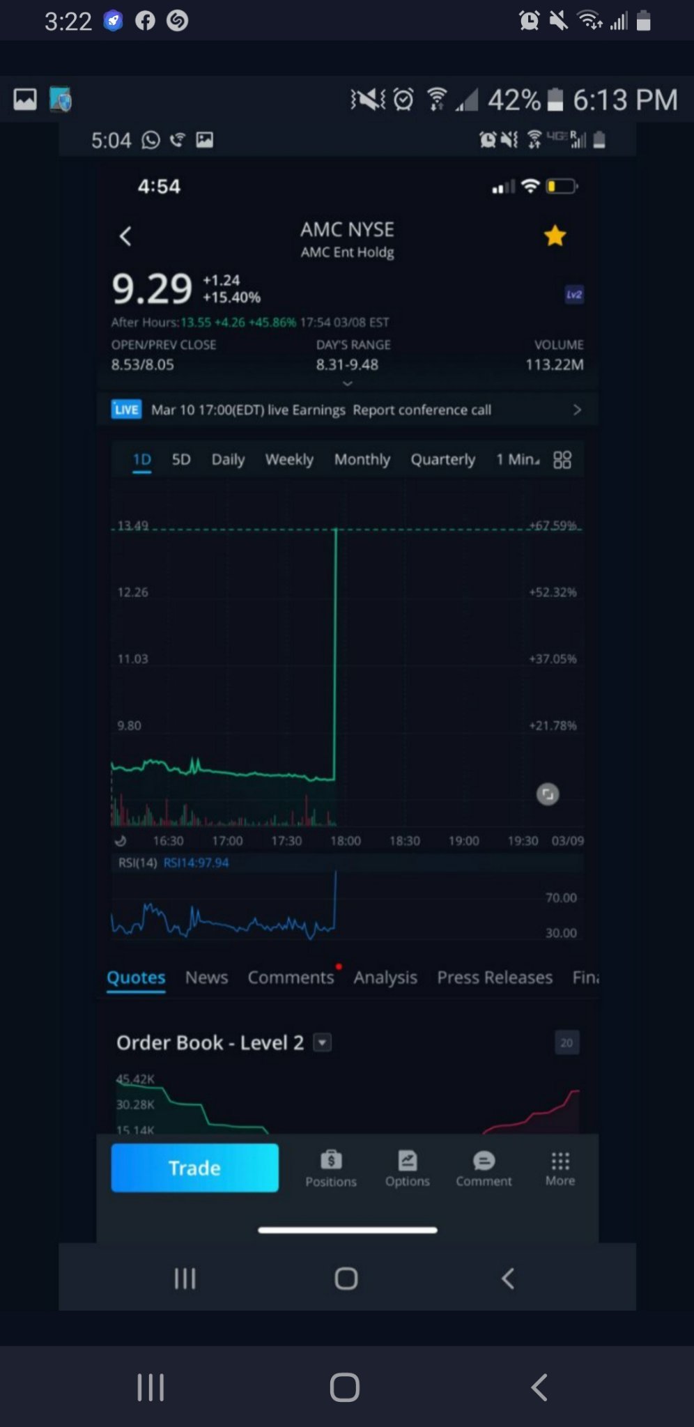 $AMC Entertainment (AMC.US)$