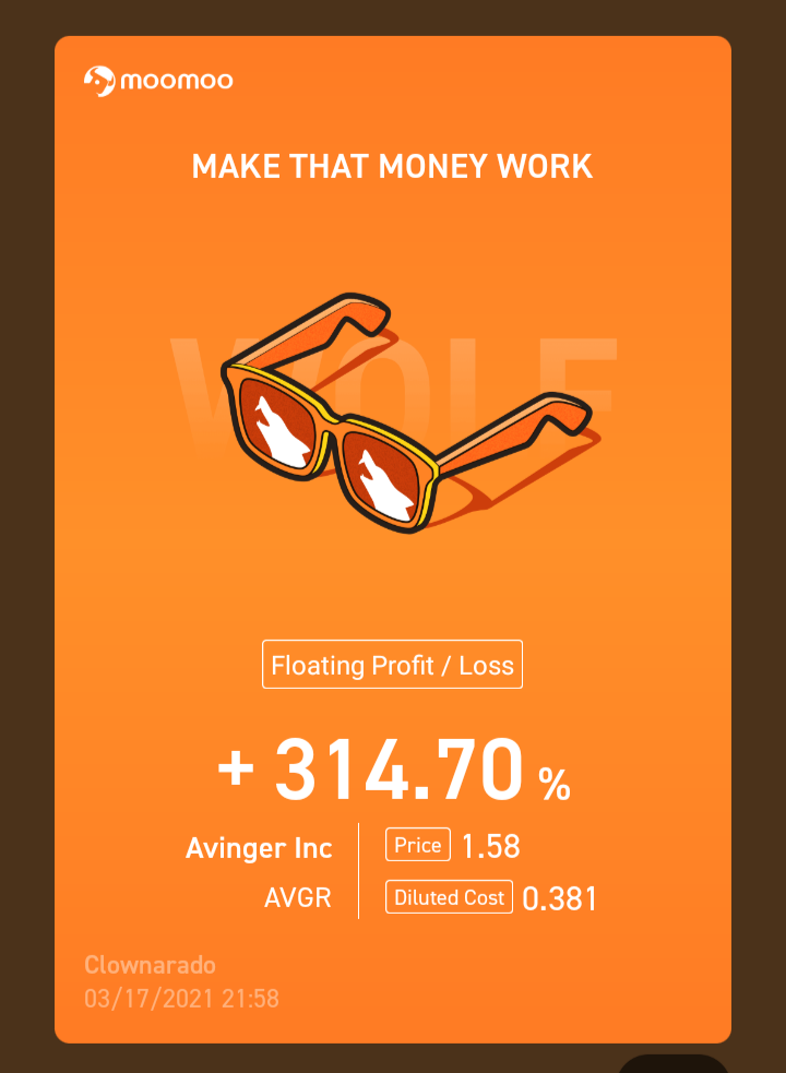 $Avinger (AVGR.US)$ 买入价格1.56进行小规模回购。