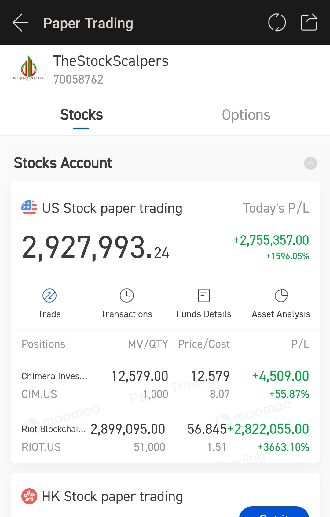 Paper Trading