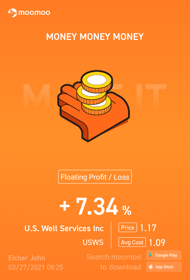 $US Well Services (USWS.US)$ 😁