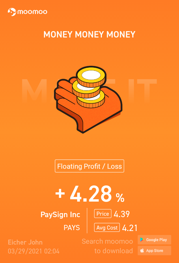 $PaySign (PAYS.US)$