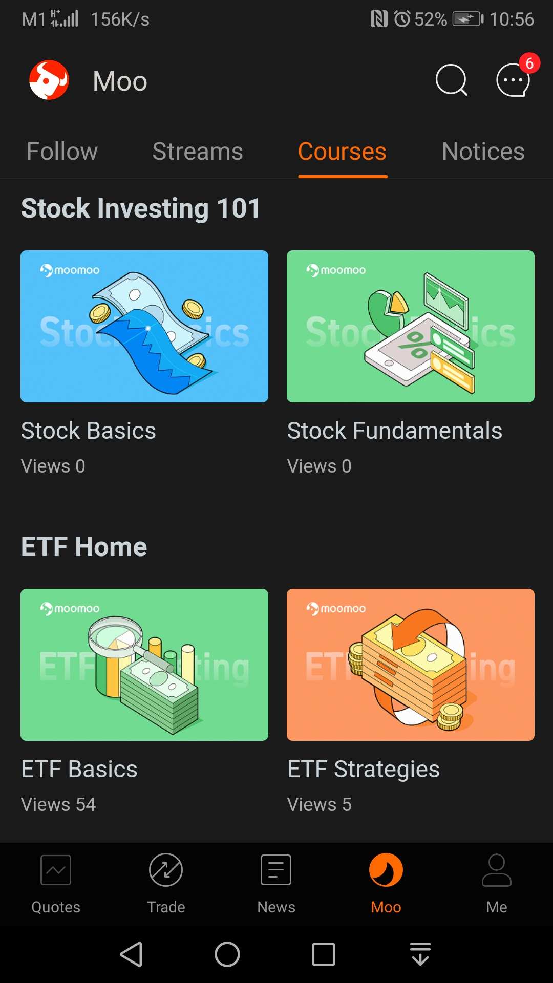 你好，我使用安卓版本使用这个moomoo交易平台好几个星期了，我非常感谢有机会使用它，因为每当你交易时收取的费用都非常低...  因此，在尝试了这个平台之后，我发现这个教程非常有用...   ✨ 新MooMOO用户的基本基本信息和分步指南。  ✨ 登录 MooMoo 应用程序后，前往 “我” 选项卡，旁边有一个图标可以...