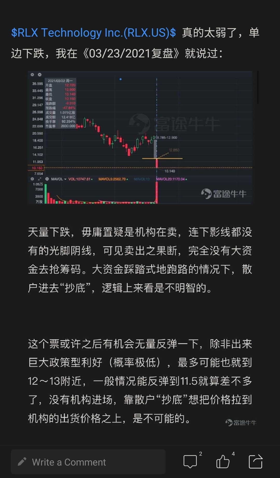 $霧芯科技 (RLX.US)$ 翻譯電子郵件