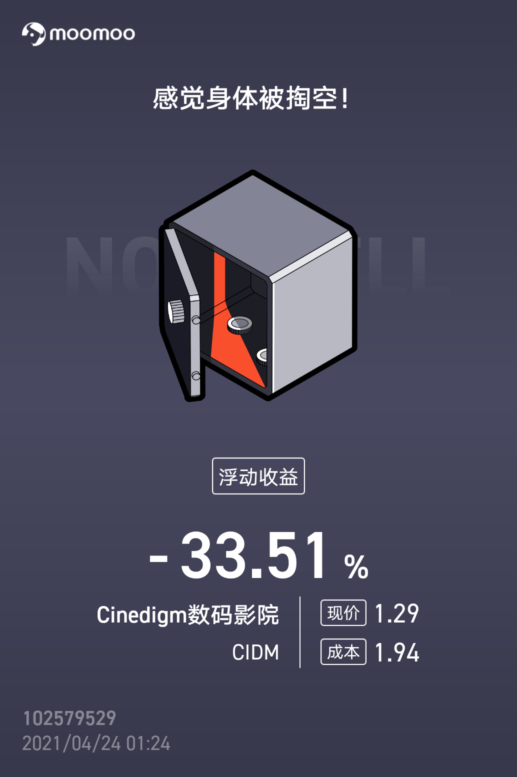 $Cinedigm (CIDM.US)$ 唉:-(，到底该有没有解套的希望？一个月了