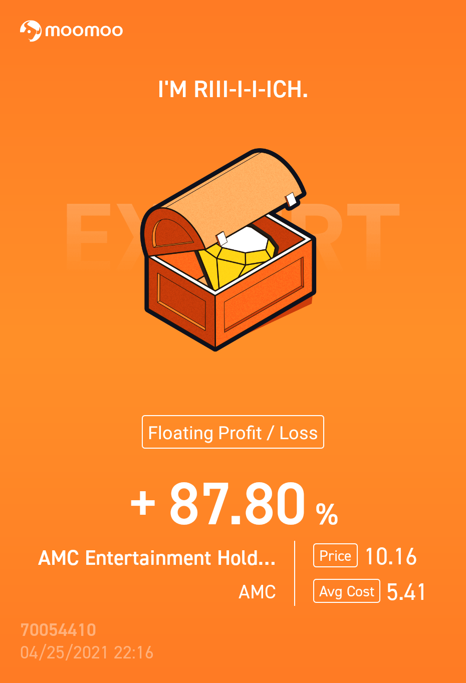 $AMC院线 (AMC.US)$ 希望我能得到更多乐趣