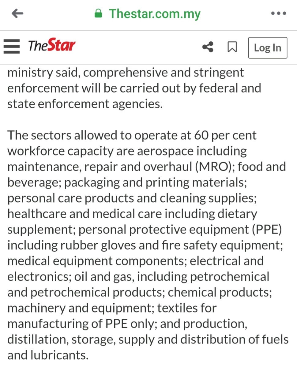 $Top Glove (BVA.SG)$ The factory is only allowed to operate at 60% of capacities.  GG Malaysia government.  Hold for mid to long term. dividends are coming out ...