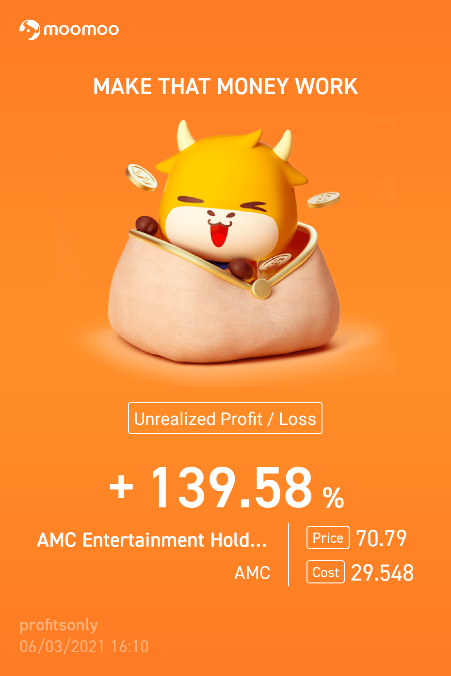 $AMC Entertainment (AMC.US)$ wow me even more pleaseee