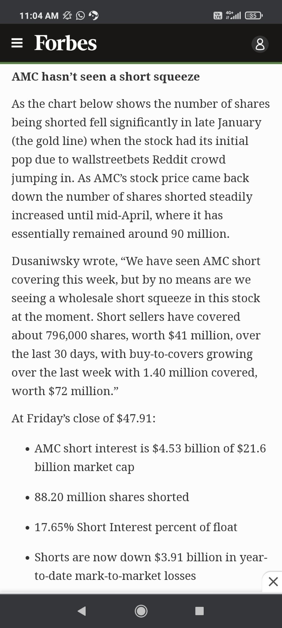 $AMC院線 (AMC.US)$  你準備好了嗎？  https://www.forbes.com/sites/chuckjones/2021/06/07/amc-and-gamestop-are-still-set-up-for-a-short-squeeze/