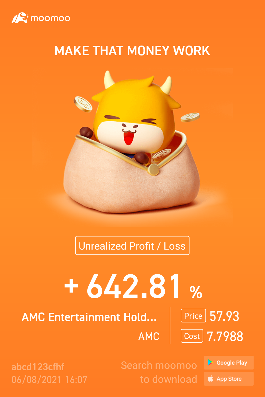 $AMC院線 (AMC.US)$  我只持有20股股票。我應該再進場嗎？如果我進場的話，我會在玩上無法承擔失去的錢。 [傲慢][撇嘴]