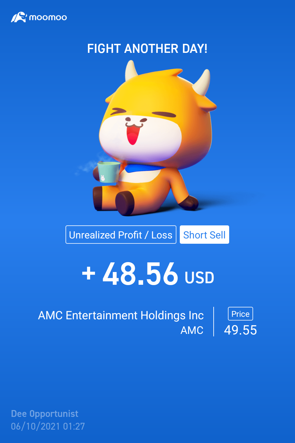 $AMCエンターテインメント クラスA (AMC.US)$