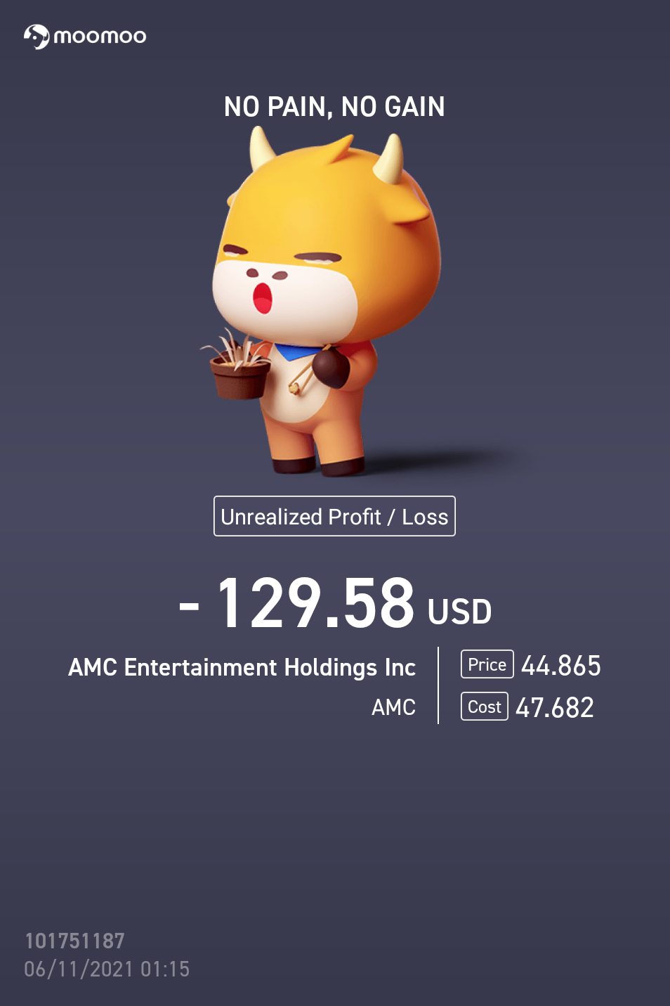 $AMCエンターテインメント クラスA (AMC.US)$