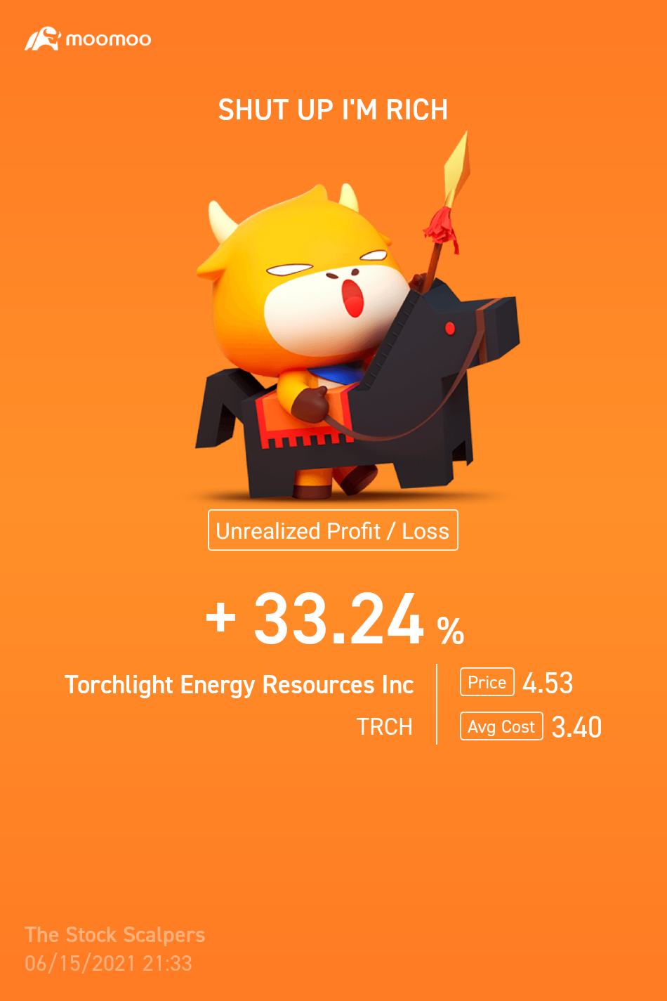 $Torchlight Energy Resources (TRCH.US)$ 讓我們走