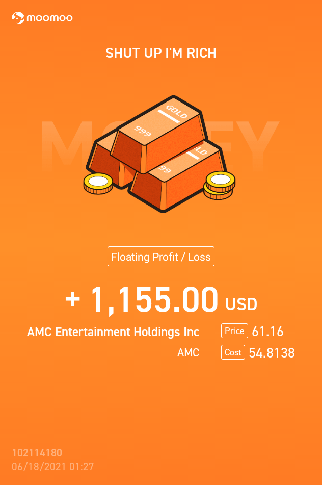 $AMC院线 (AMC.US)$ 让我们开始吧！