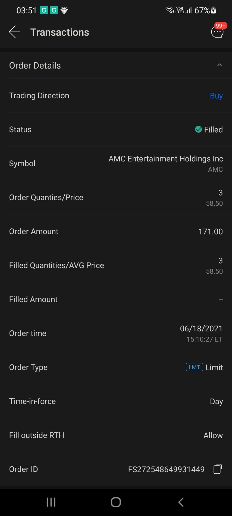 $AMC院线 (AMC.US)$完成了我的一部分压力位支持!!