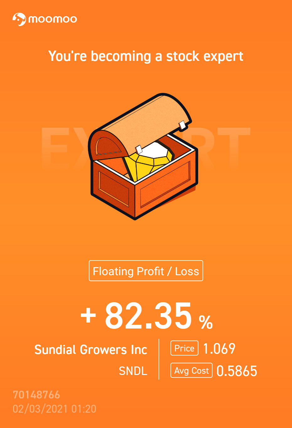 $SNDL Inc (SNDL.US)$ 是的