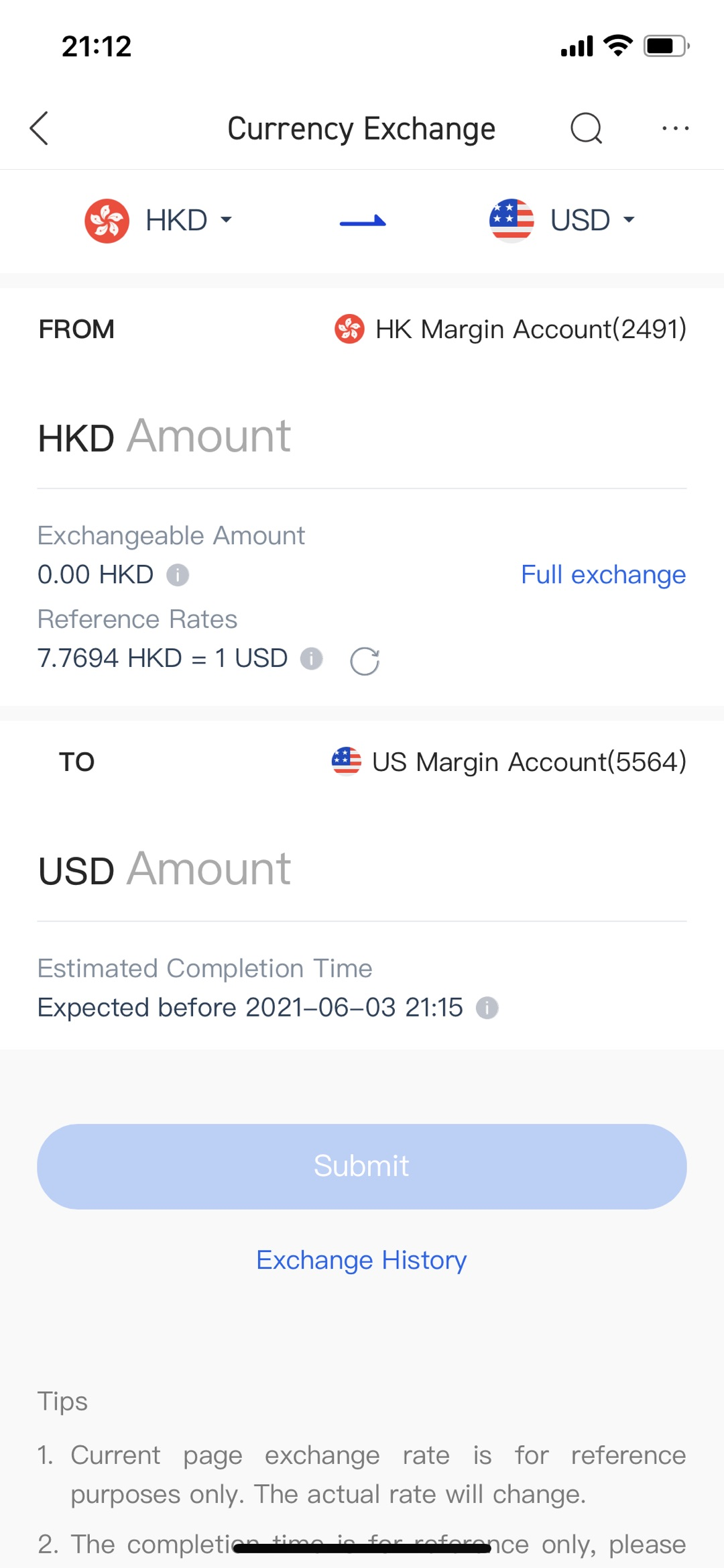 How to create a currency conversion request? - moomoo Community