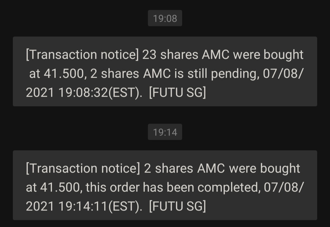 之前購入更多來平均成本。讓我們一起來AMC