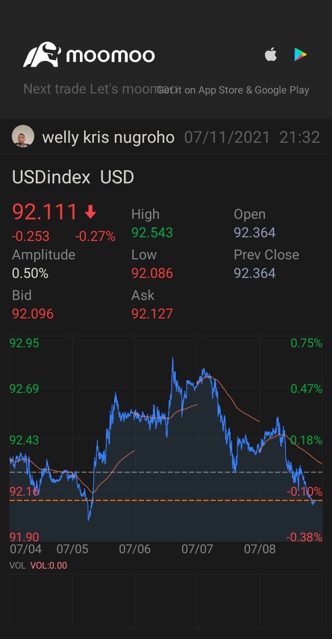 $米ドル指数 (USDindex.FX)$$ウェルタワー (WELL.US)$