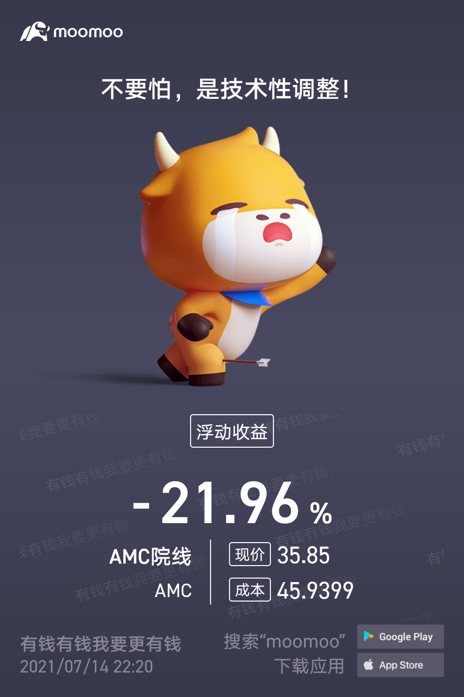 $AMC院线 (AMC.US)$我相信它会上涨....