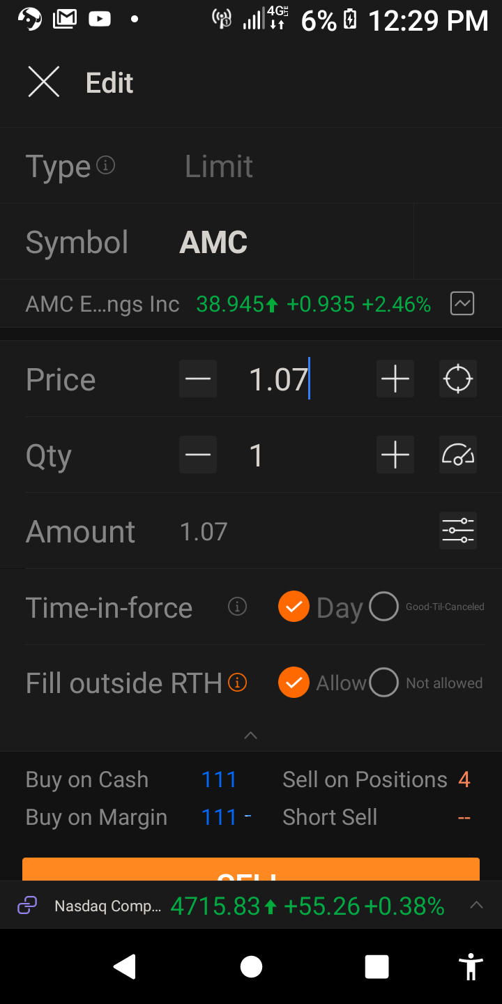 $AMCエンターテインメント クラスA (AMC.US)$