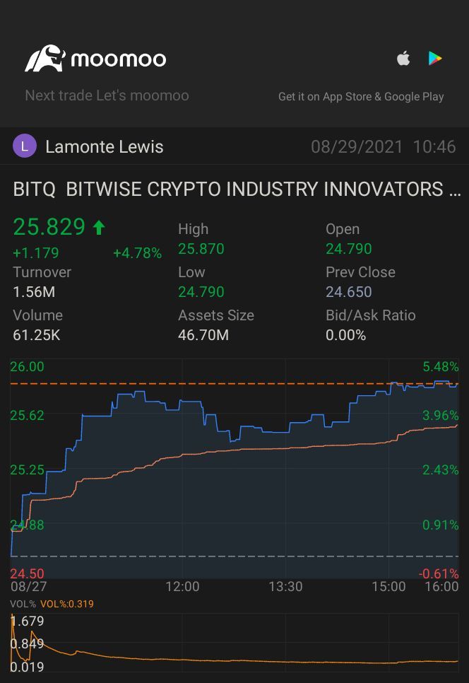 $BITWISE CRYPTO INDUSTRY INNOVATORS ETF (BITQ.US)$