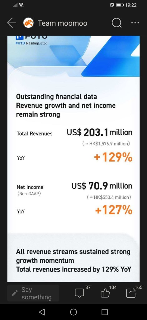 Strong in Revenue Growth.