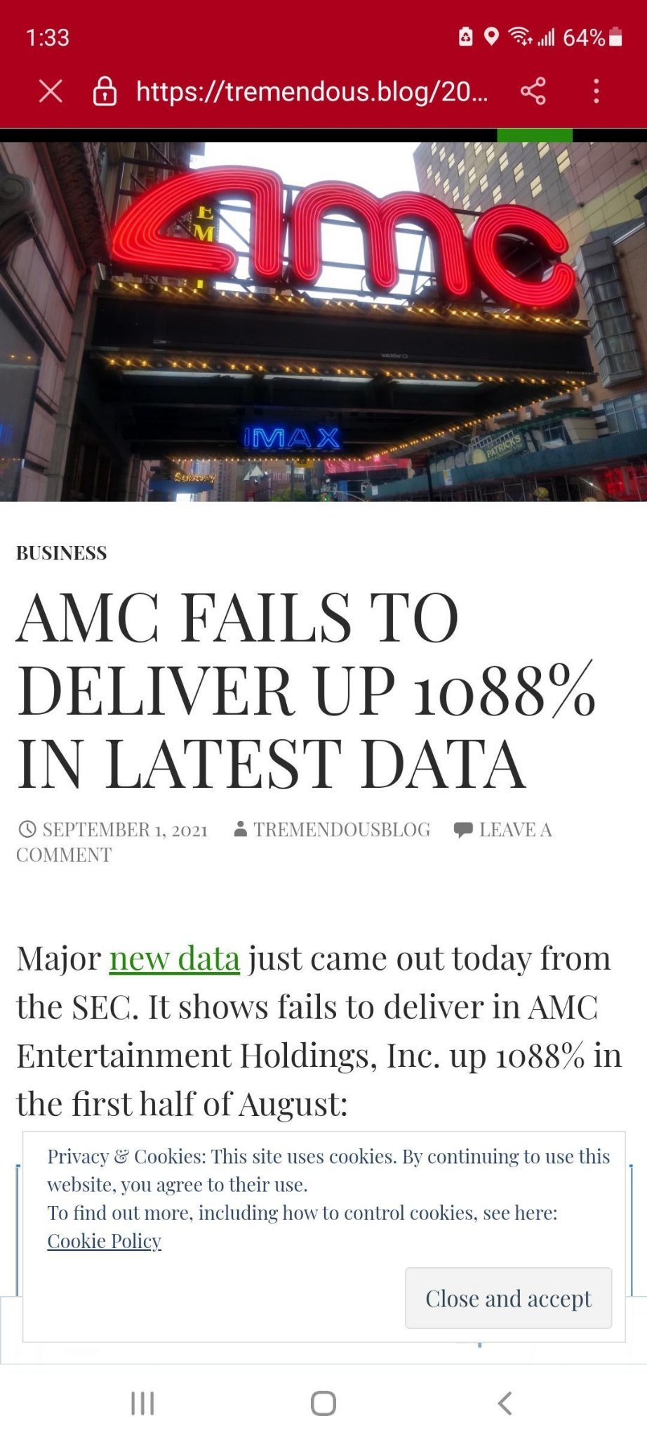 $AMC院线 (AMC.US)$