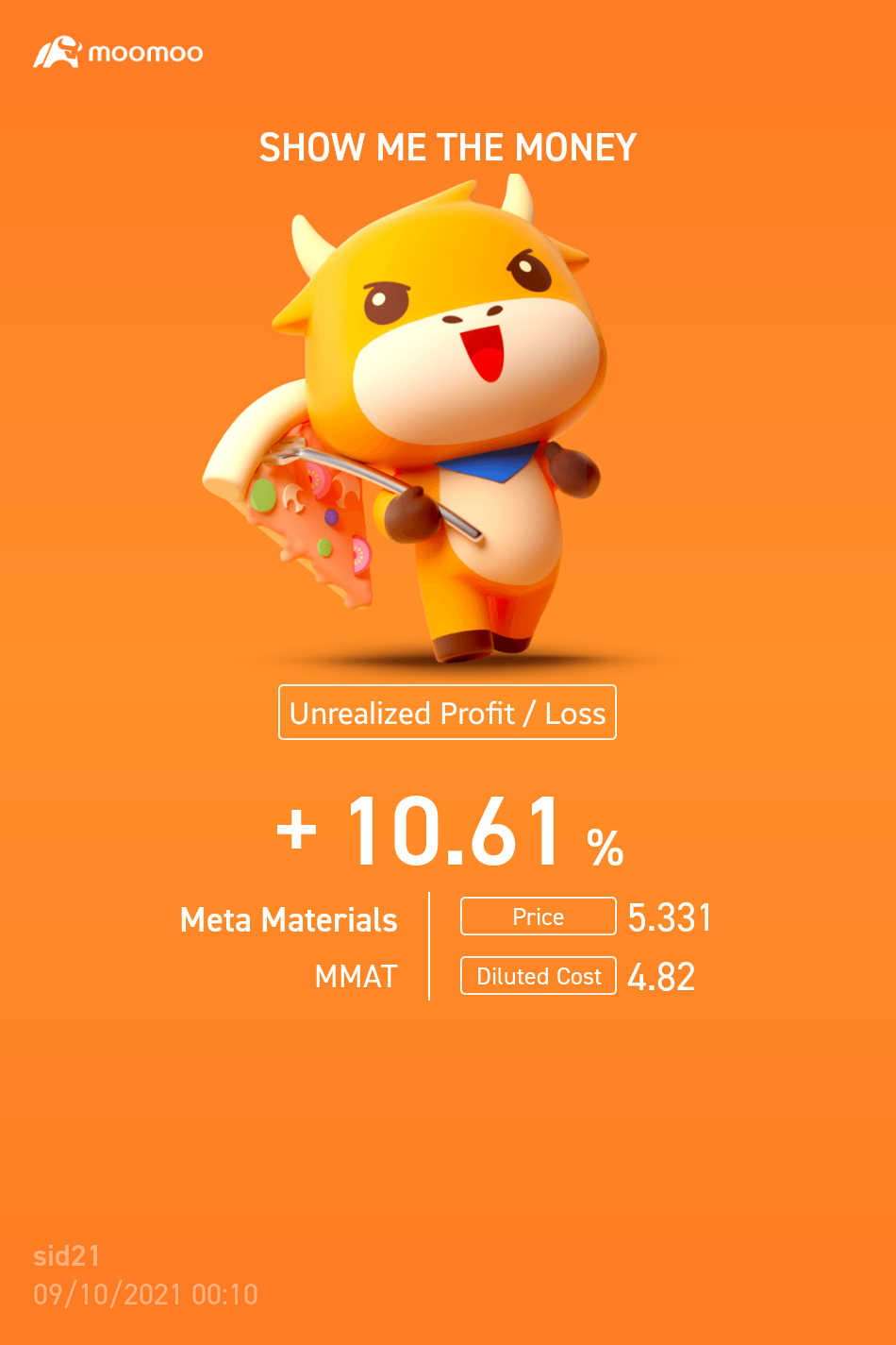 $メタ マテリアルズ (MMAT.US)$ holddd