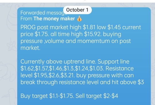 technical analysis and prediction