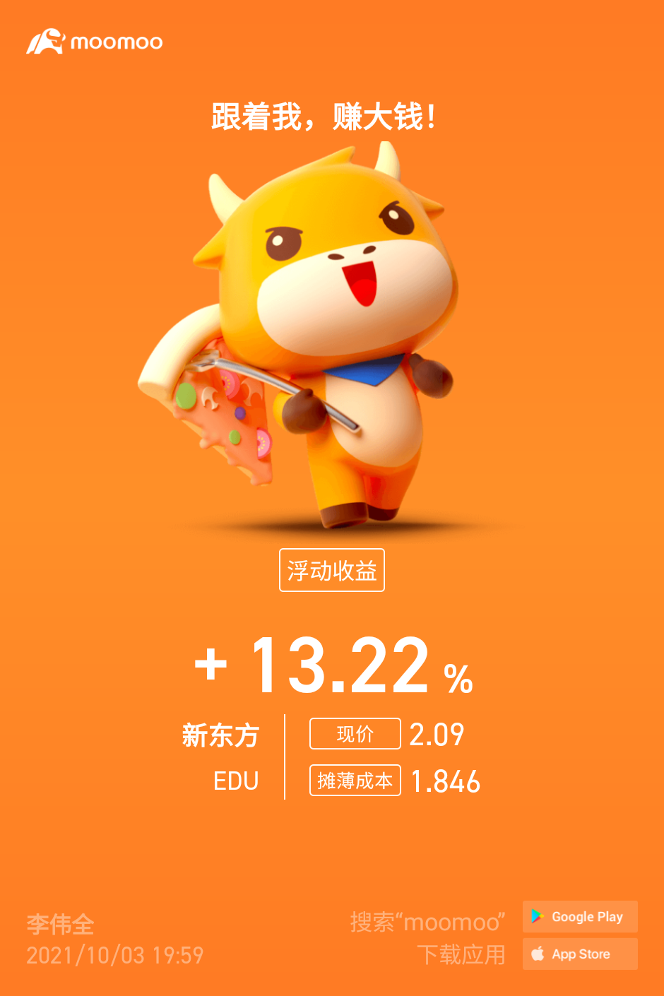 $新東方 (EDU.US)$ 不多不少 剛剛好！ 不多不少，剛剛好！