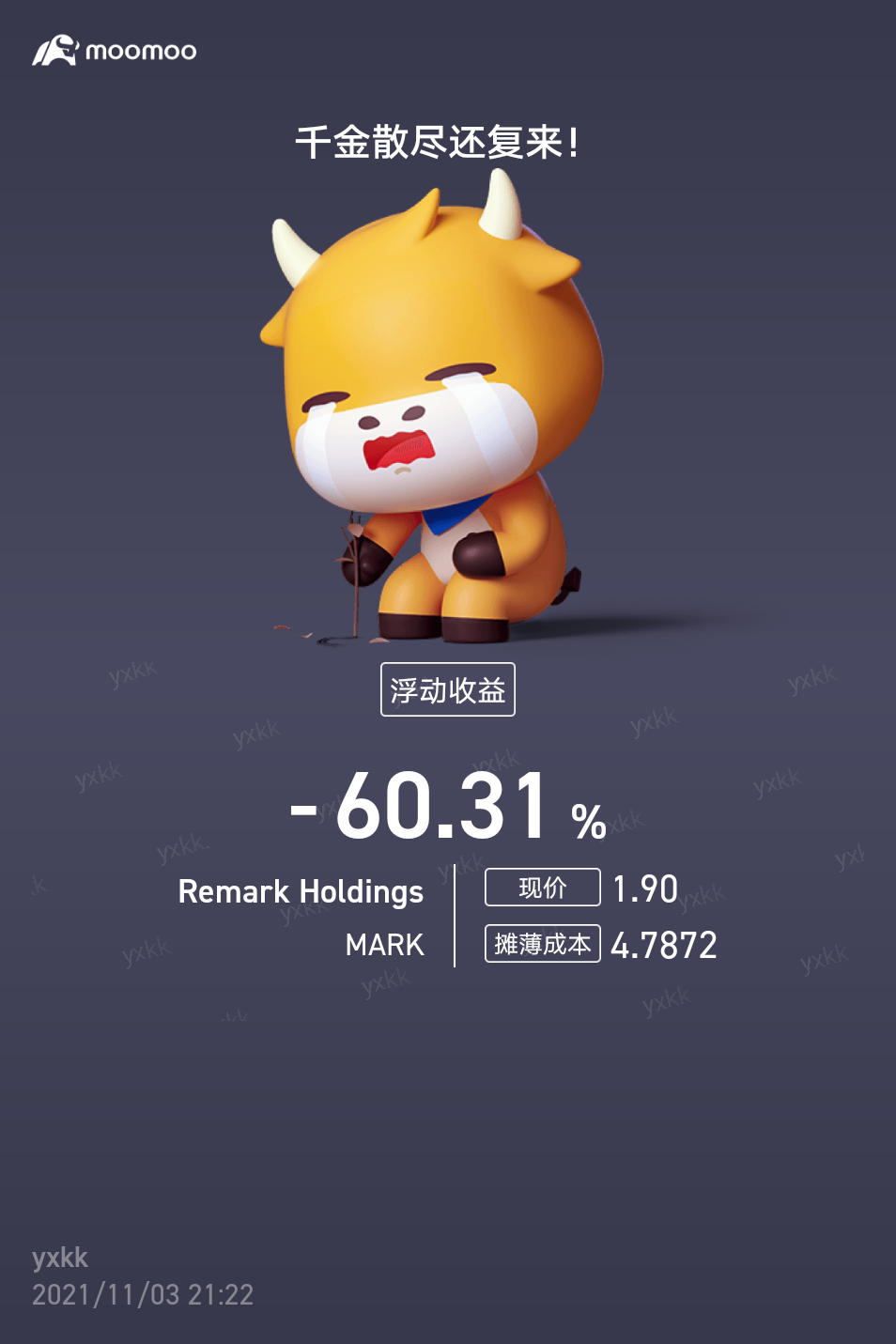 $Remark Holdings (MARK.US)$我应该持有...