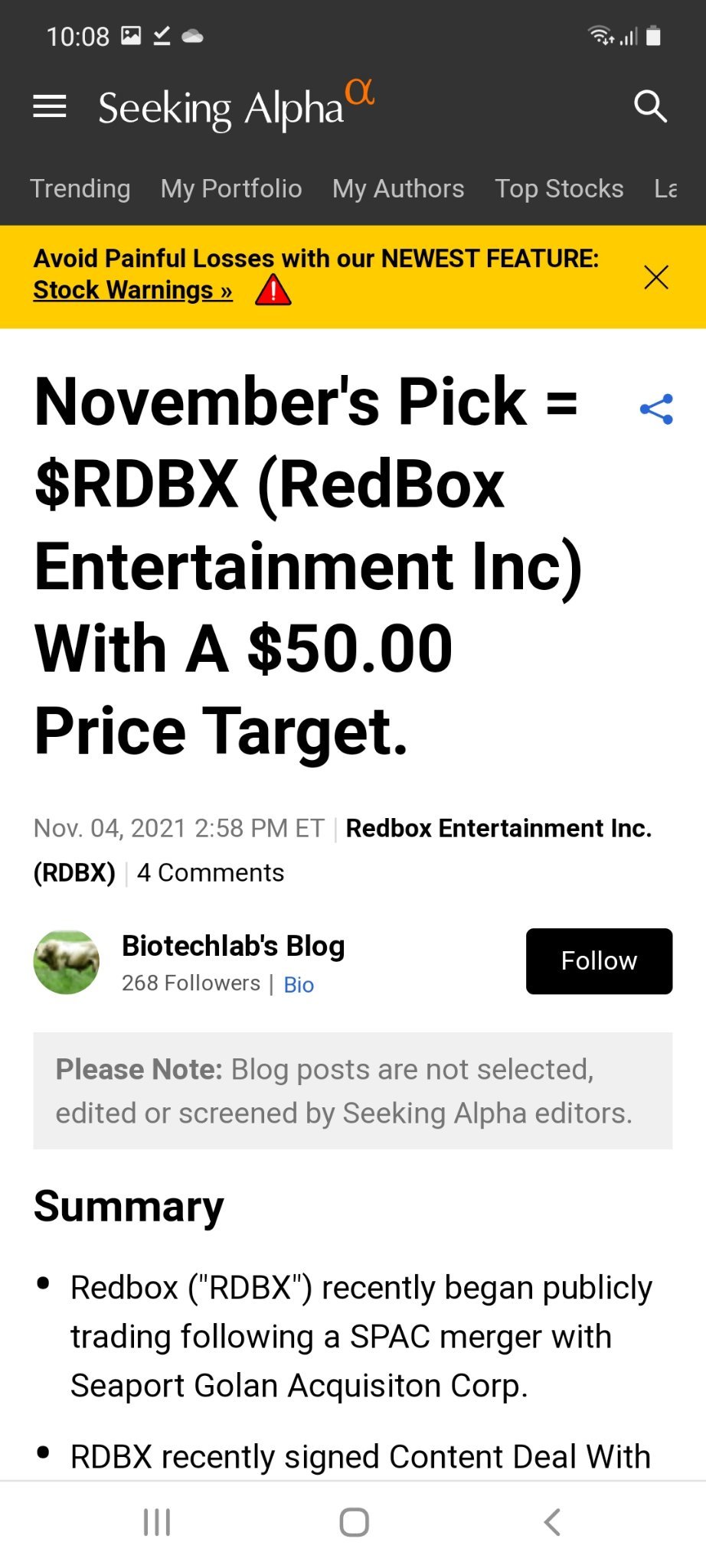 $undefined (RDBX.US)$ https://seekingalpha.com/instablog/2694641-biotechlab/5659032-novembers-pick-rdbx-redbox-エンターテイメント-inc-50_00-価格ターゲット 上向きに行きます！