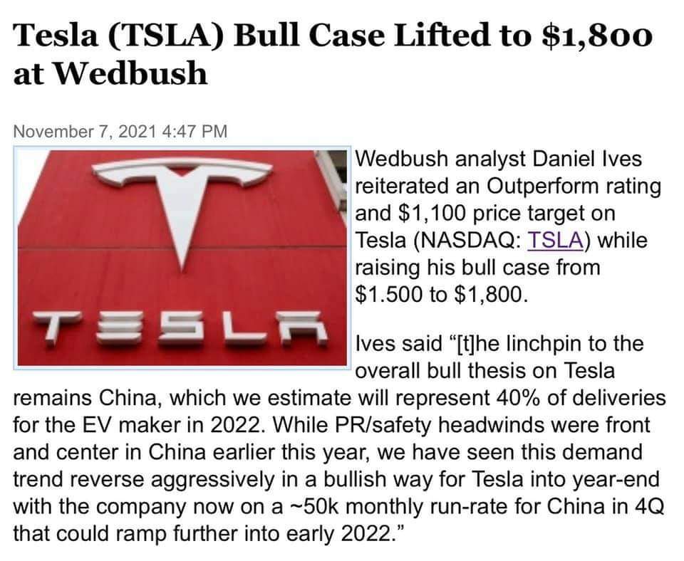 $特斯拉 (TSLA.US)$